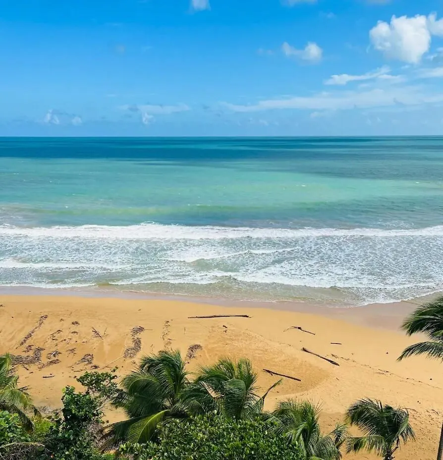 Beachfront Apartment In Luquillo At Sandy Hills