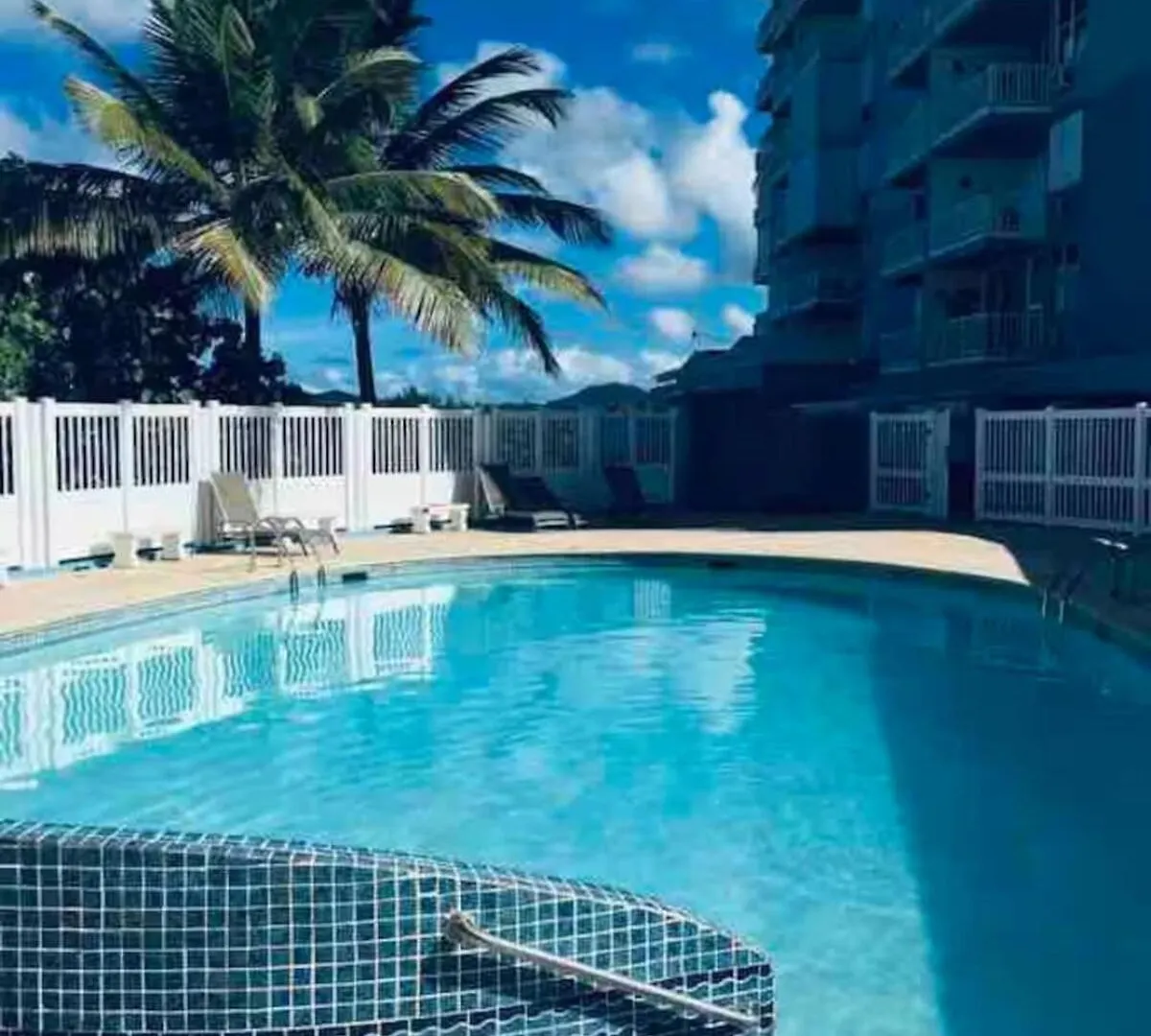 Beachfront Apartment In Luquillo At Sandy Hills